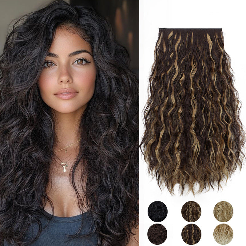 Clip In Hair Extensions Curly Synthetic