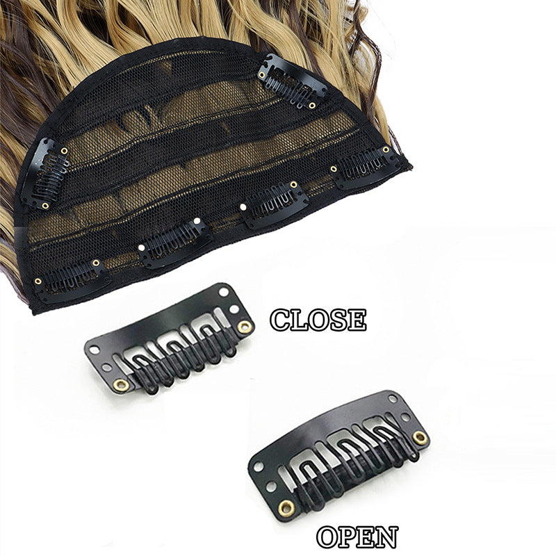 Clip In Hair Extensions Curly Synthetic