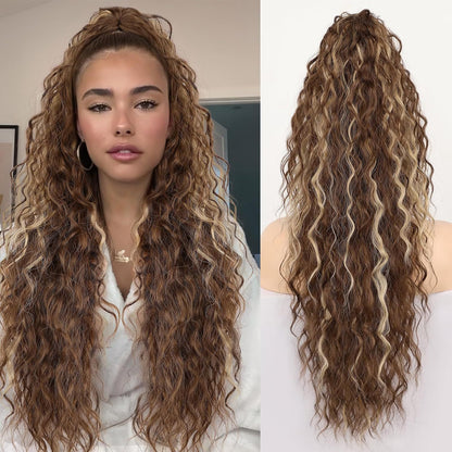 Clip In Synthetic Ponytail Hair Extension