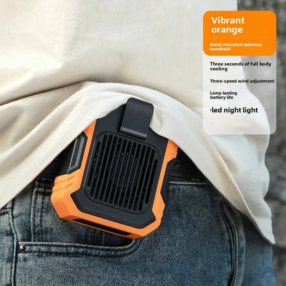 Clip-on bladeless fan