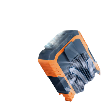 Clip-on bladeless fan