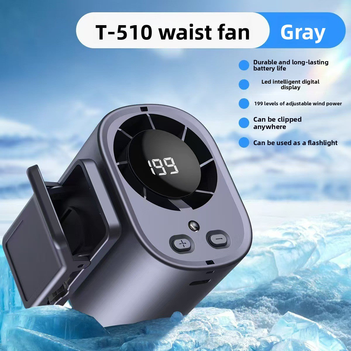 Clip-on fan