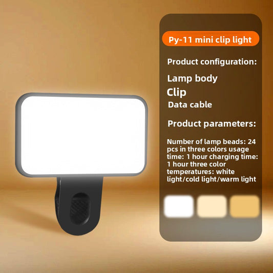 Clip-on fill light