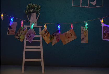 Clip On LED String Lights for Indoor Decoration