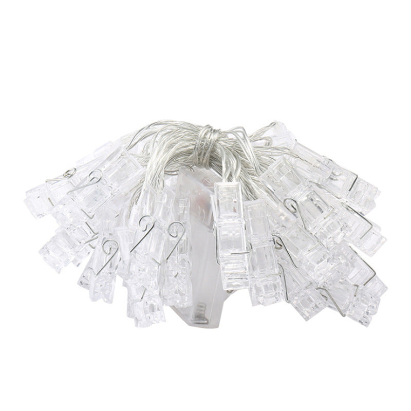 Clip On LED String Lights for Indoor Decoration