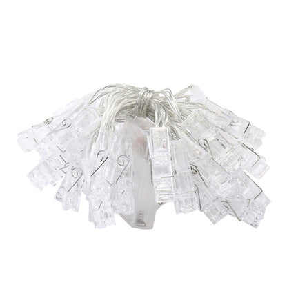 Clip On LED String Lights for Indoor Decoration