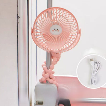 Clip On Rechargeable Mini Fan