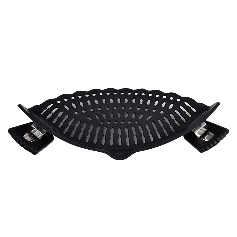 Clip-on Silicone Pot Drainer Filter