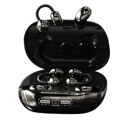 Clip-On Wireless Bluetooth Earphones