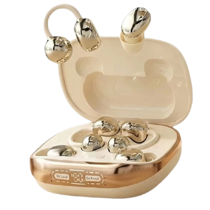 Clip-On Wireless Bluetooth Earphones
