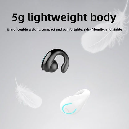 Clip-On Wireless Bluetooth Headset