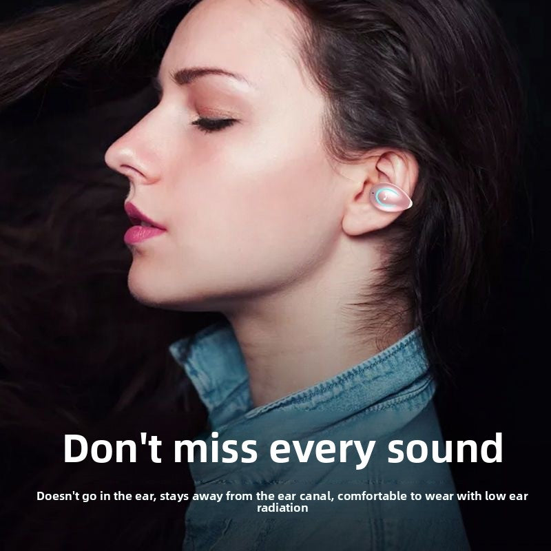 Clip-On Wireless Bluetooth Headset