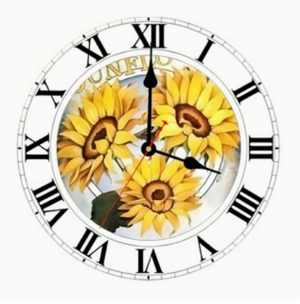 Clock Density Board Home Clock Wall-Mounted Modern Decoration Silent Wall Clock Quartz Clock Wall-Mounted European Style Home Use