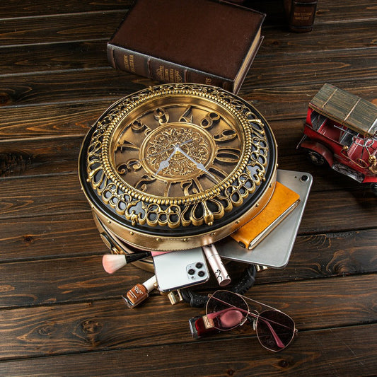 Clock Watch Bag