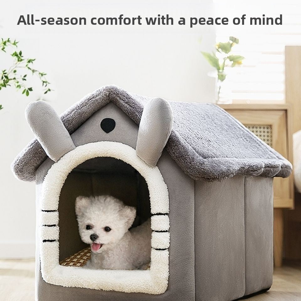 Closed Warm Pet House