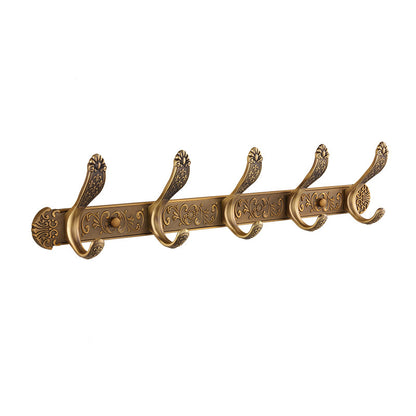 Clothes behind door hook retro wardrobe