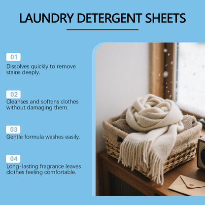 Clothing Washing Tablets for Stain Removal and Fabric Care