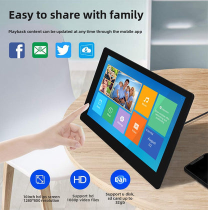 Cloud digital photo frame electronic photo album