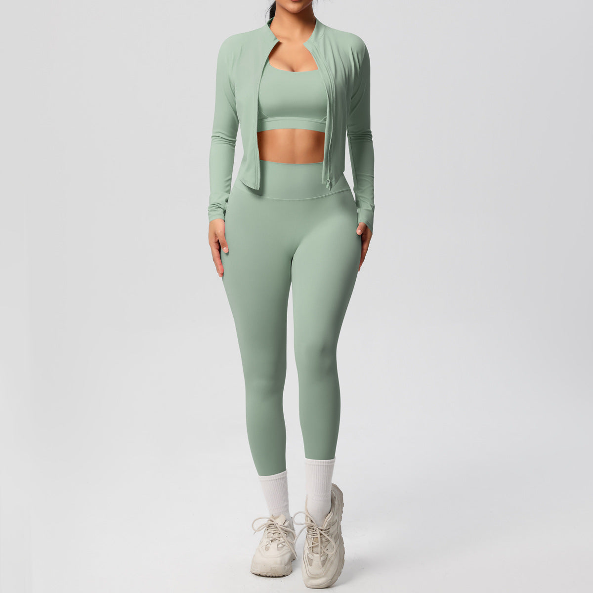 Cloud-Sensing Yoga Vest Jacket