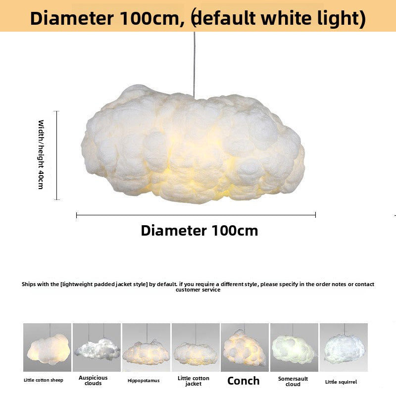 Cloud Shape LED Pendant Light