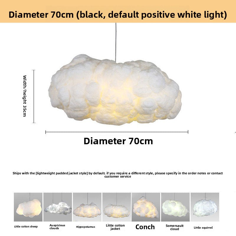 Cloud Shape LED Pendant Light