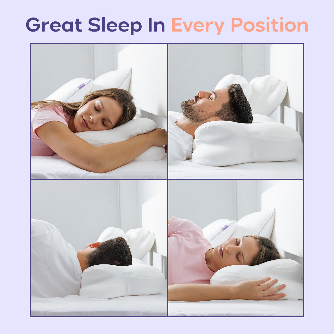 Cloud Shape Memory Foam Neck Pillow