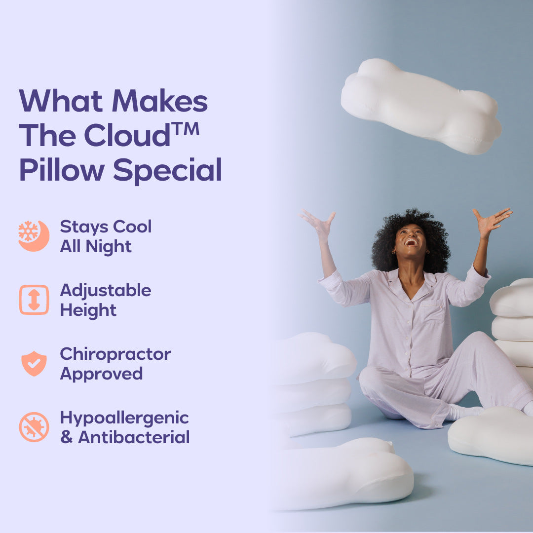 Cloud Shape Memory Foam Neck Pillow