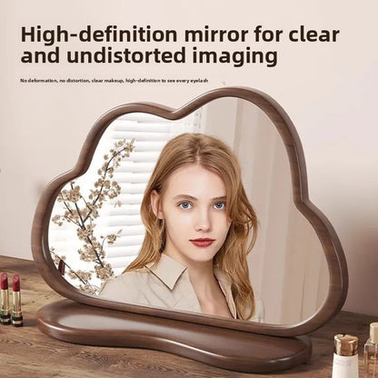 Cloud-shaped Makeup Mirror Dressing Table