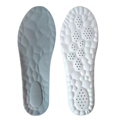 Cloud-shaped massage insoles