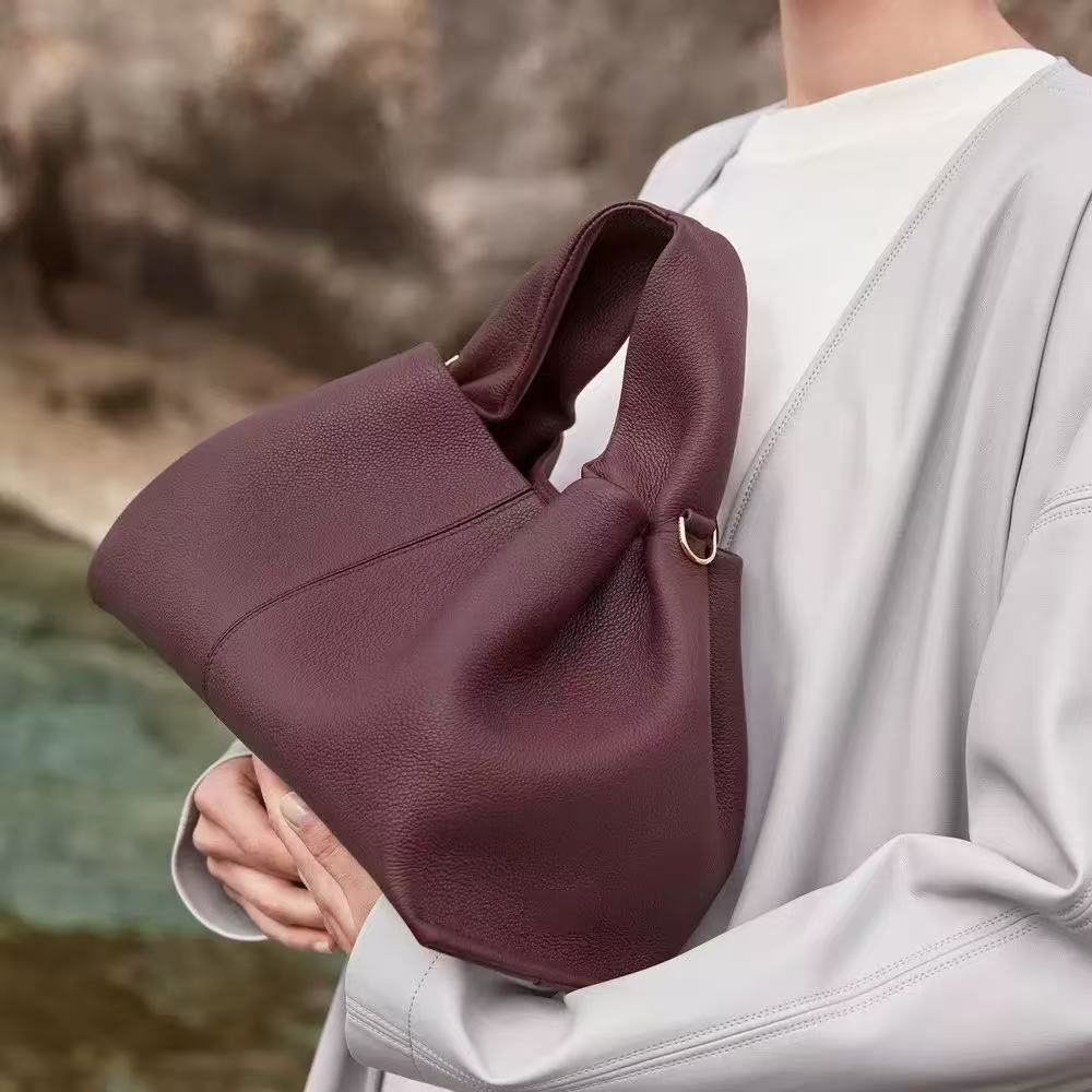 Cloud-Shaped Retro Handbag for Women