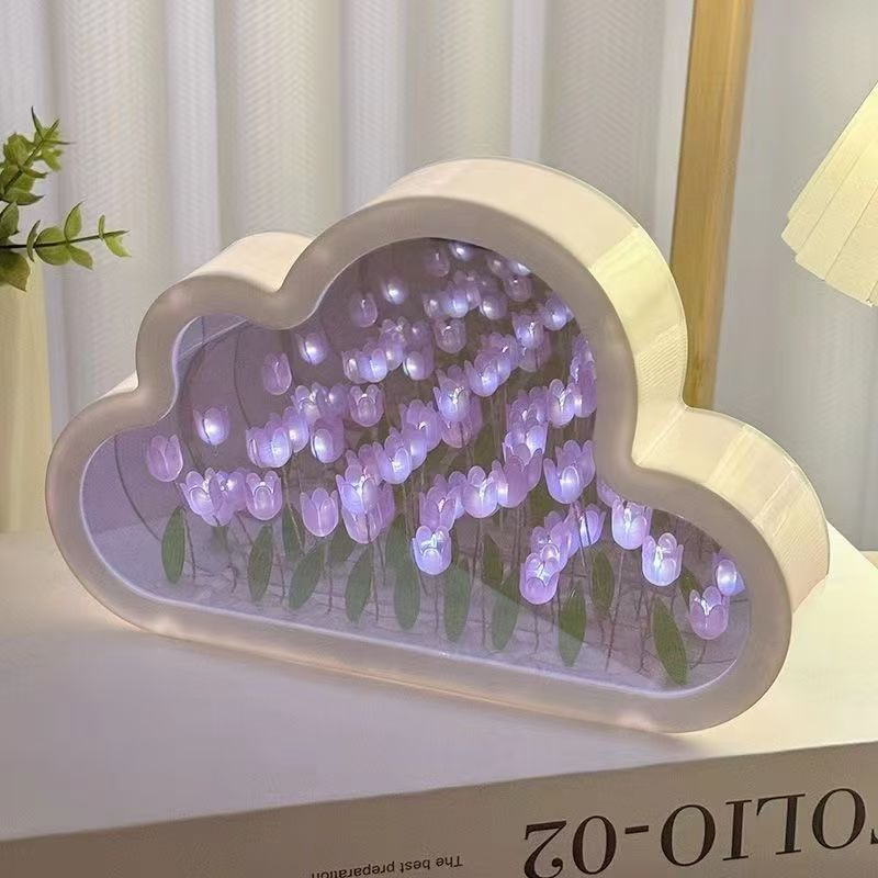 Cloud Tulip night light