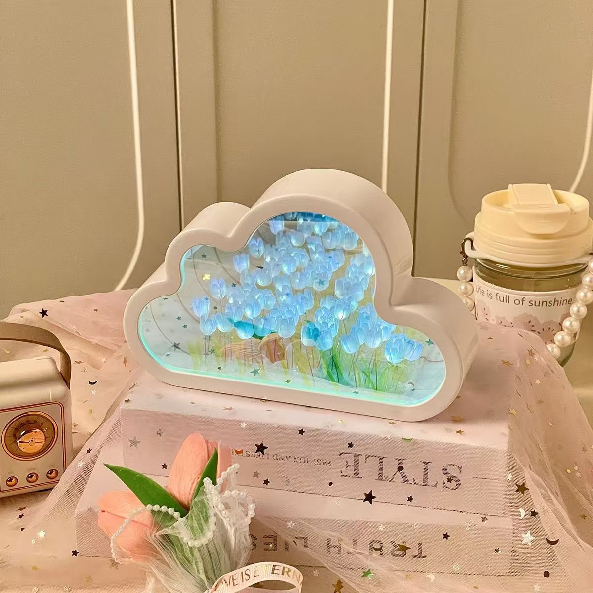Cloud Tulip night light