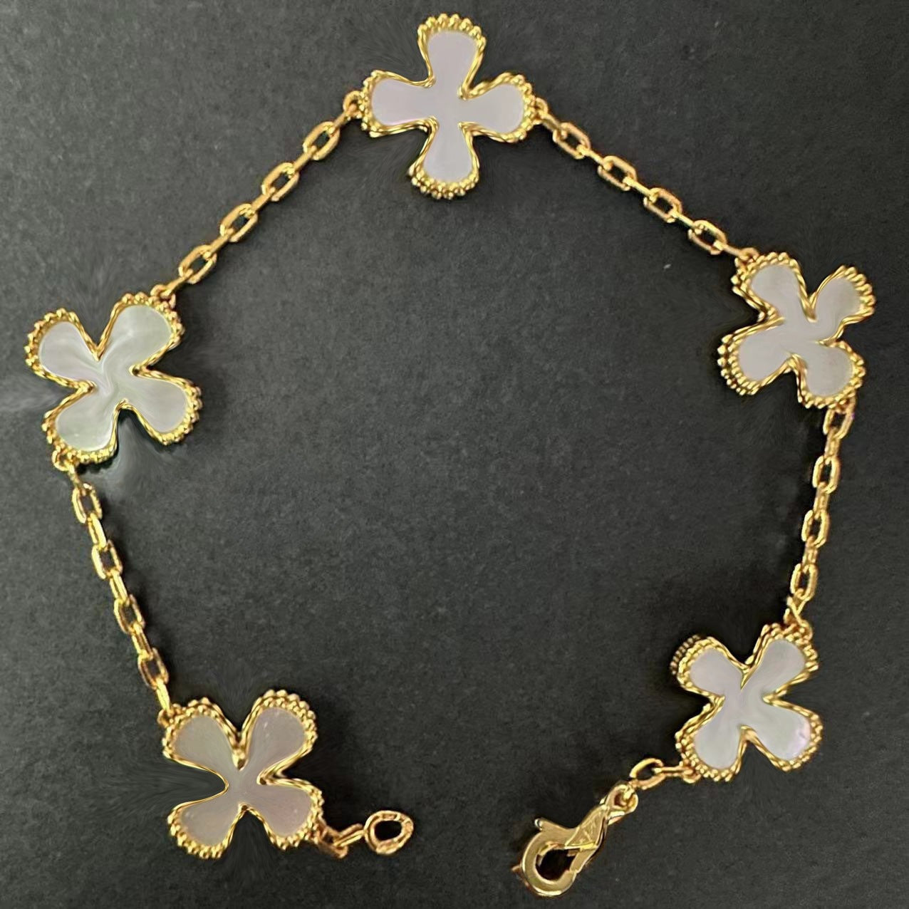 Clover Charm Bracelet