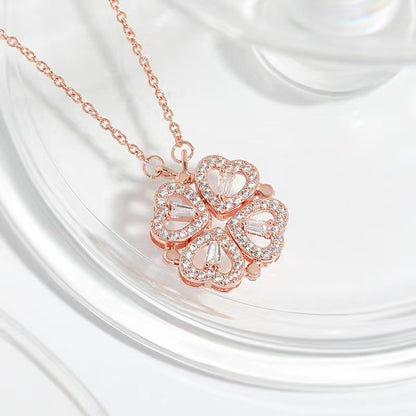 Clover Titanium Steel Necklace