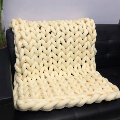 Coarse Strip Woven Blanket Gravity Blanket