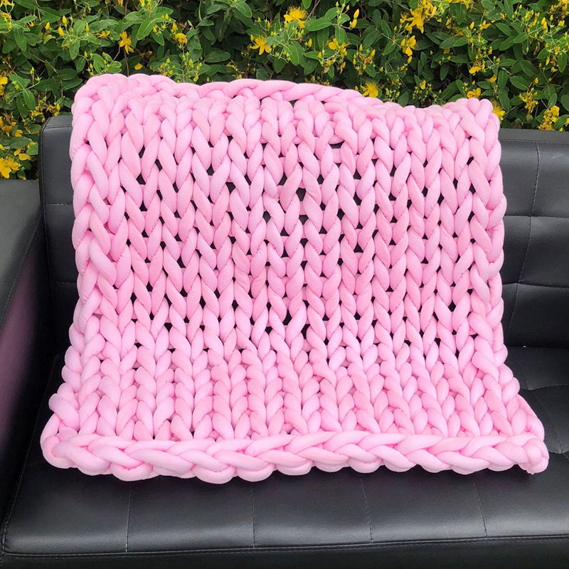 Coarse Strip Woven Blanket Gravity Blanket