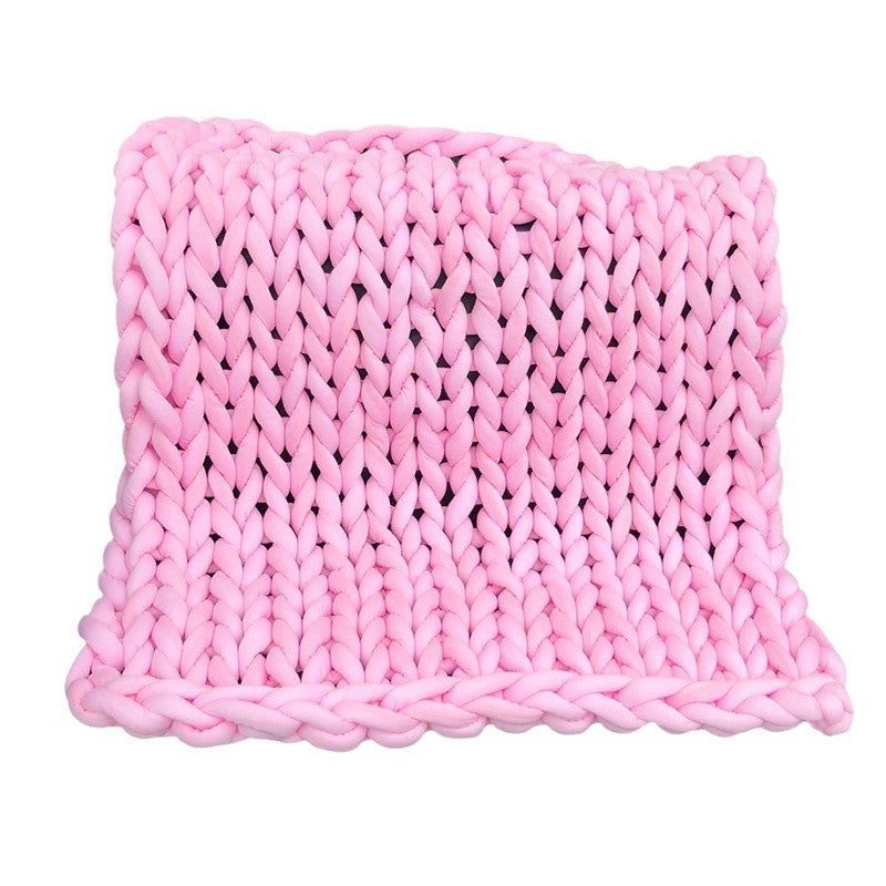 Coarse Strip Woven Blanket Gravity Blanket
