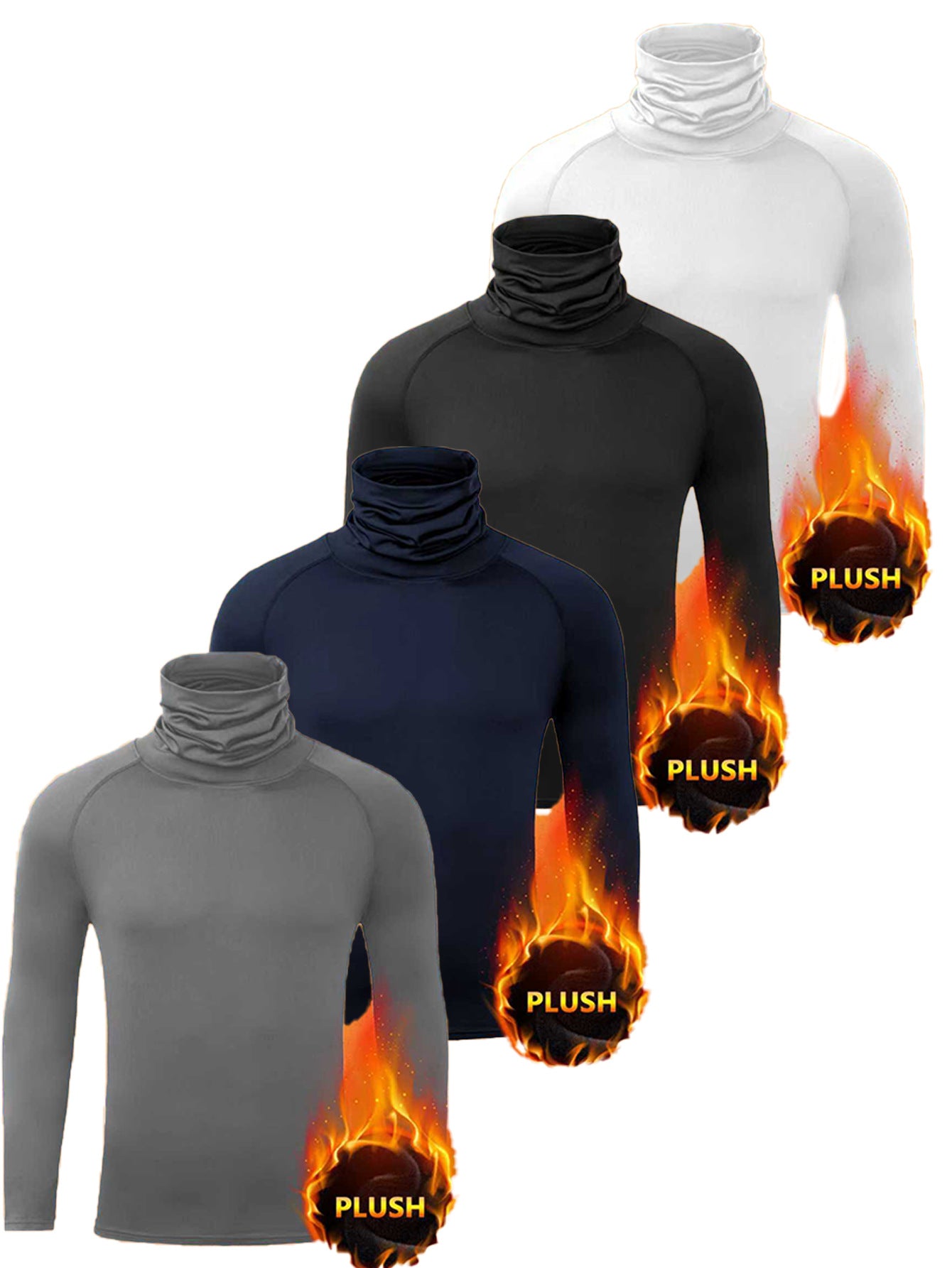 Coated fleece jacket with a hood