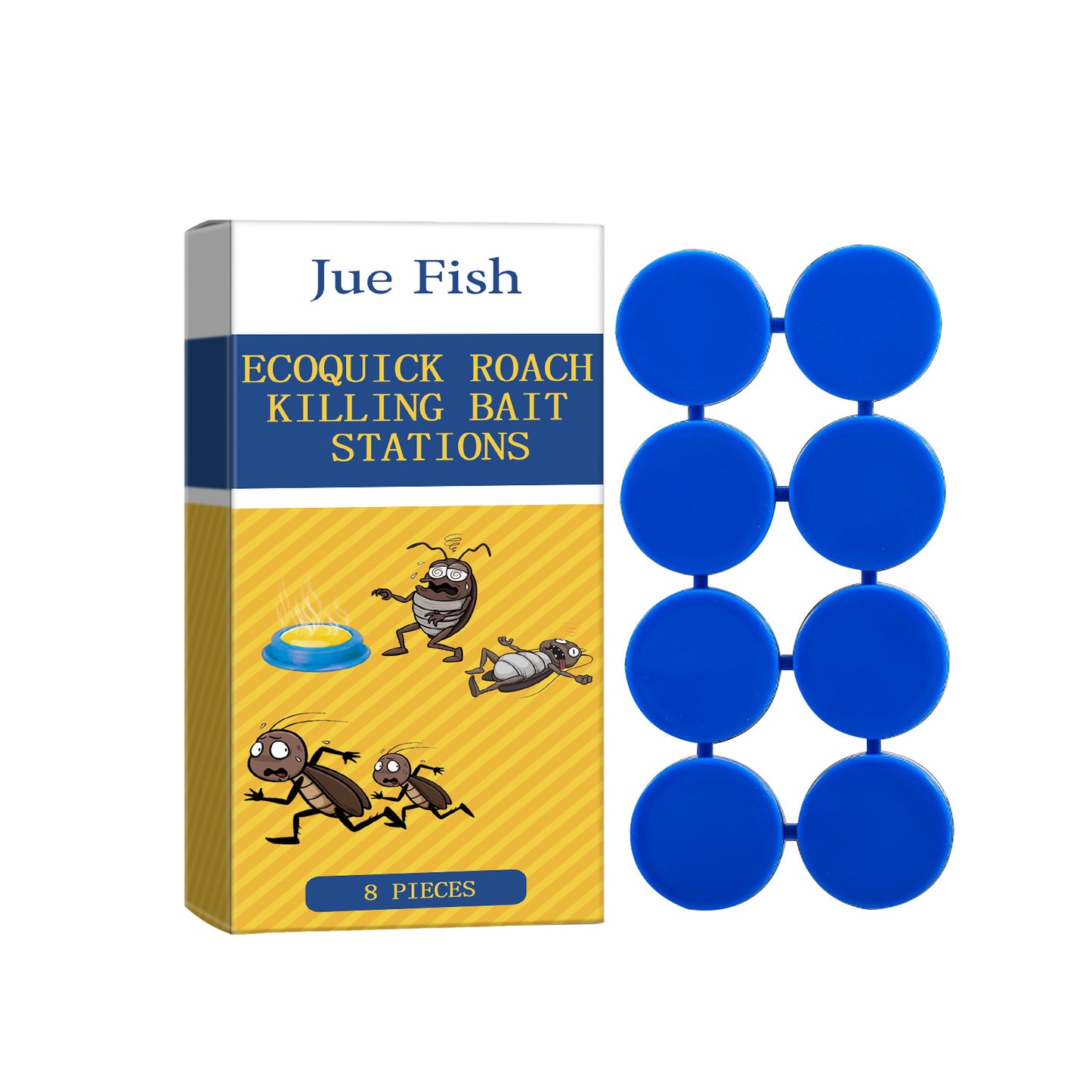 Cockroach bait stickers: Household cockroach ointment bait