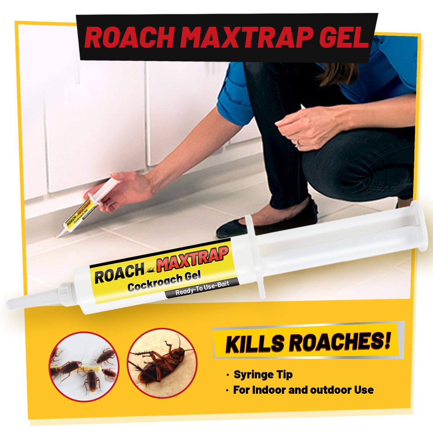 Cockroach Elimination Bait Gel