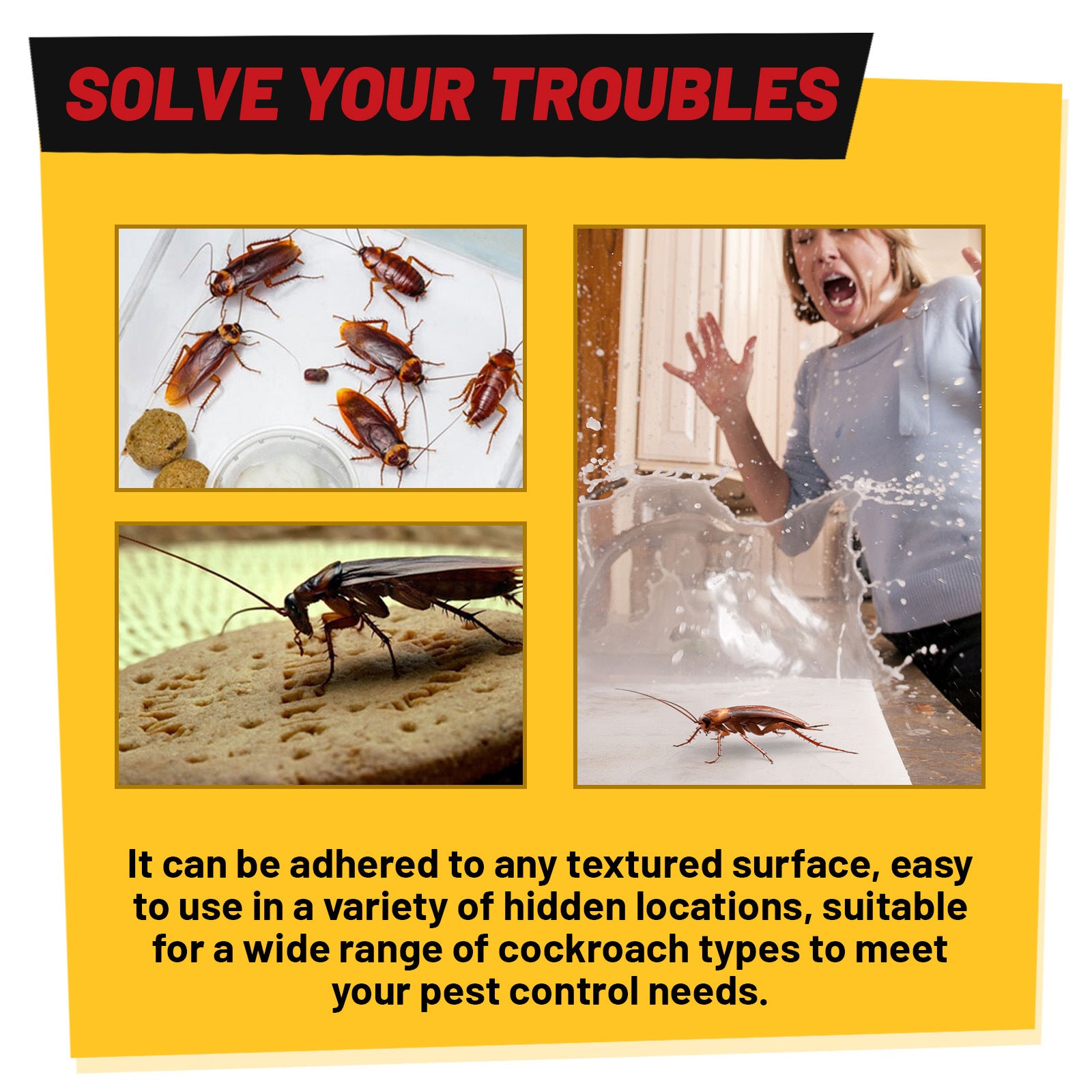 Cockroach Elimination Bait Gel