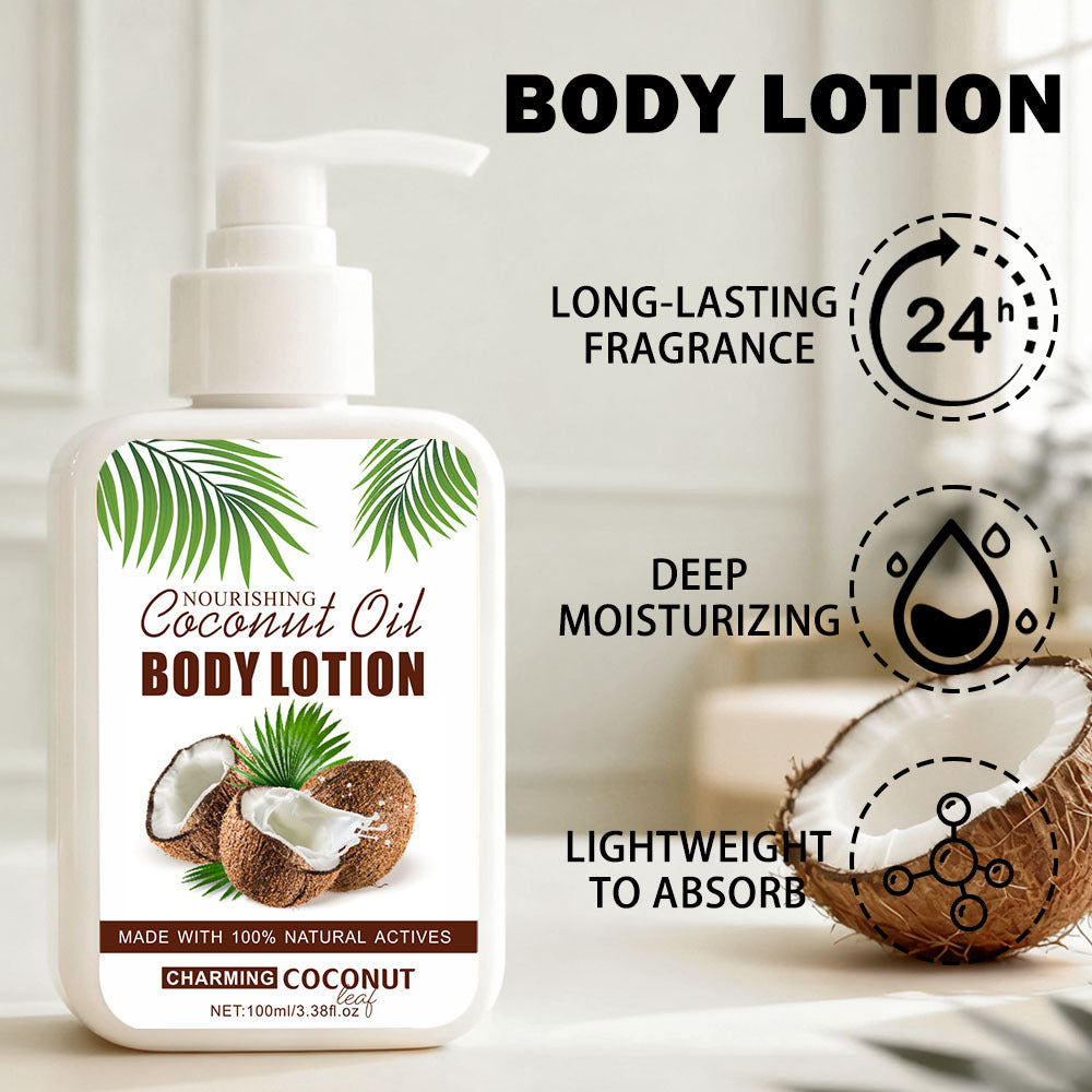 Coconut Flavor Body Lotion Hydrating