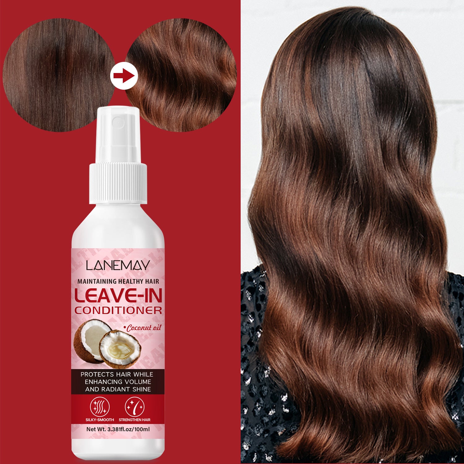 Coconut oil conditioner