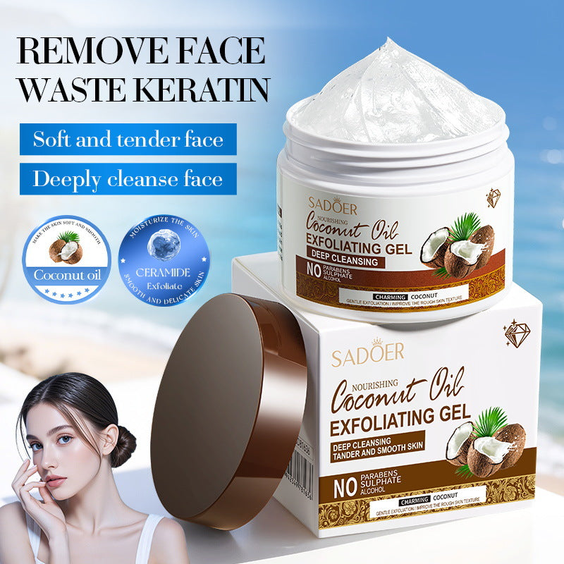 Coconut Oil Exfoliating Gel