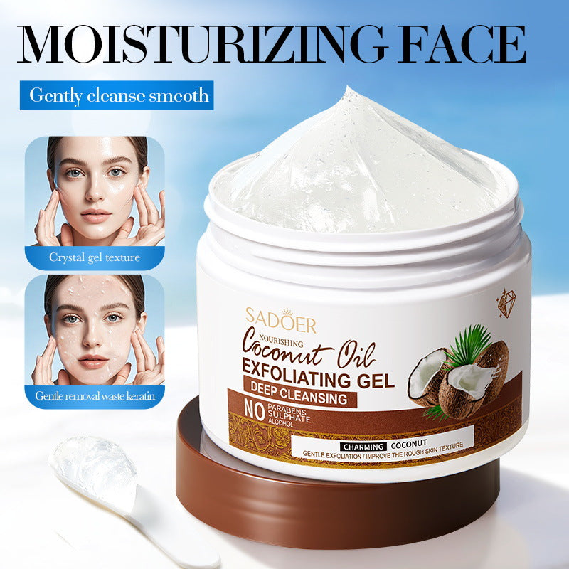 Coconut Oil Exfoliating Gel