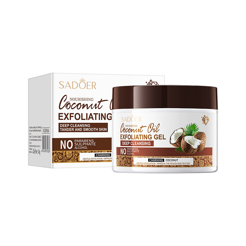 Coconut Oil Exfoliating Gel