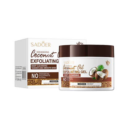 Coconut Oil Exfoliating Gel