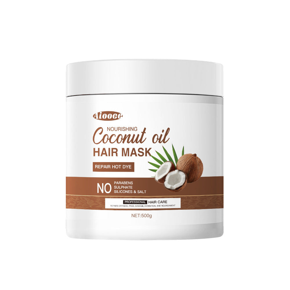 Coconut oil hair mask