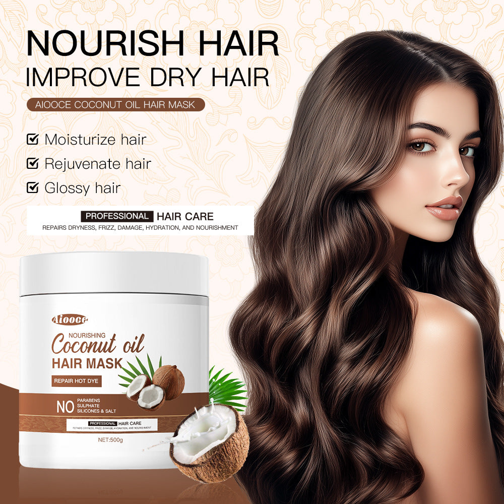 Coconut oil hair mask