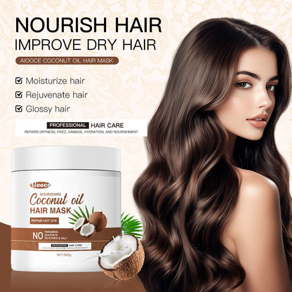 Coconut oil hair mask